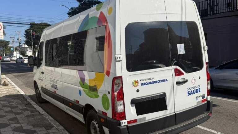 pm-recupera-van-da-prefeitura-de-itaqua-e-prende-suspeito-de-roubo;-motorista-foi-mantido-refem